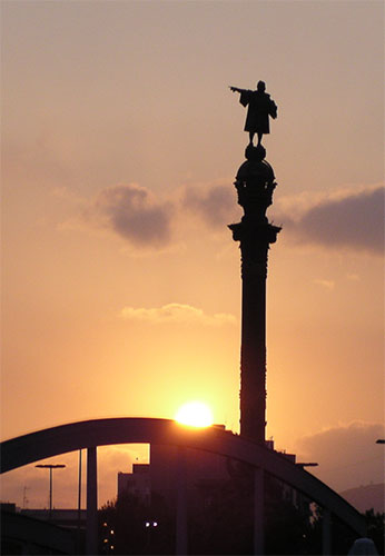 Barcelona Monument a Colon (© Tobias Matkowitz)