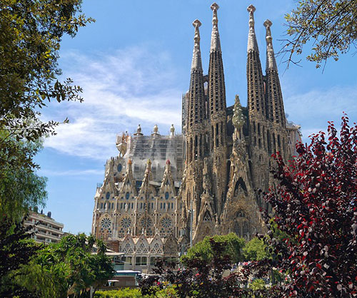 Barcelona Sagrada Familia (Foto: Patrice Audet / Quelle: Pixabay)