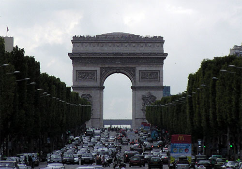 Triumphbogen - Arc de Triomphe (© Tobias Matkowitz)