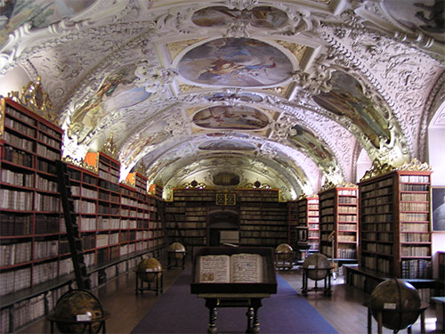 Kloster Strahov Bibliothek (© Tobias Matkowitz)