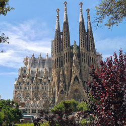 Barcelona Sagrada Familia (Foto: Patrice Audet / Quelle: Pixabay)