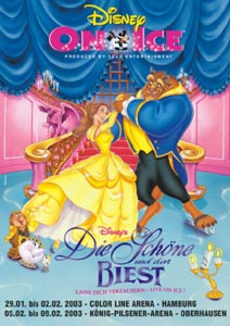 Disney on Ice "Die Schöne und das Biest" (© Disyney on Ice / Feld Entertainment)