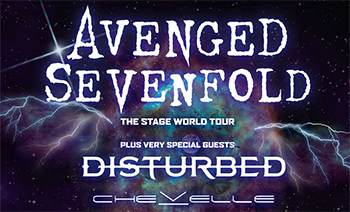 Avenged Sevenfold, Disturbed & Chevelle live 2017