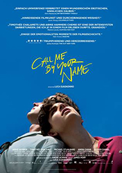 "Call Me By Your Name" Filmplakat