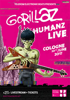 Gorillaz live 2017