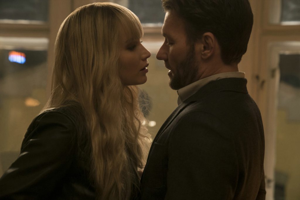 "Red Sparrow" - Jennifer Lawrence (Dominika Egorova) und Joel Edgerton (Nathaniel Nash) - (© 2017 Twentieth Century Fox)