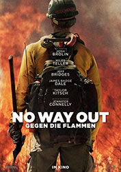 "No Way Out – Gegen die Flammen" Filmplakat