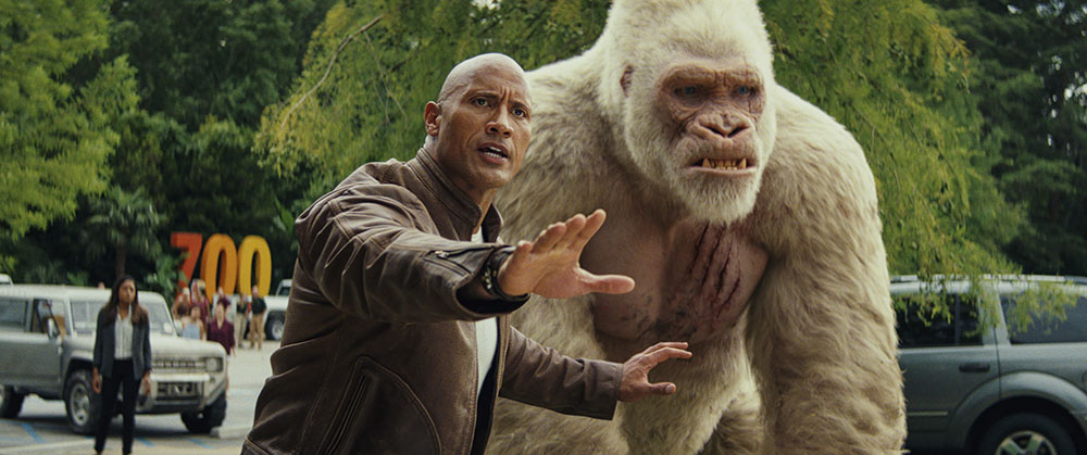 "Rampage - Big Meets Bigger" (© Courtesy of Warner Bros. Pictures)