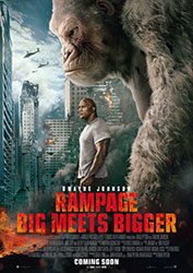 "Rampage - Big Meets Bigger" Filmplakat