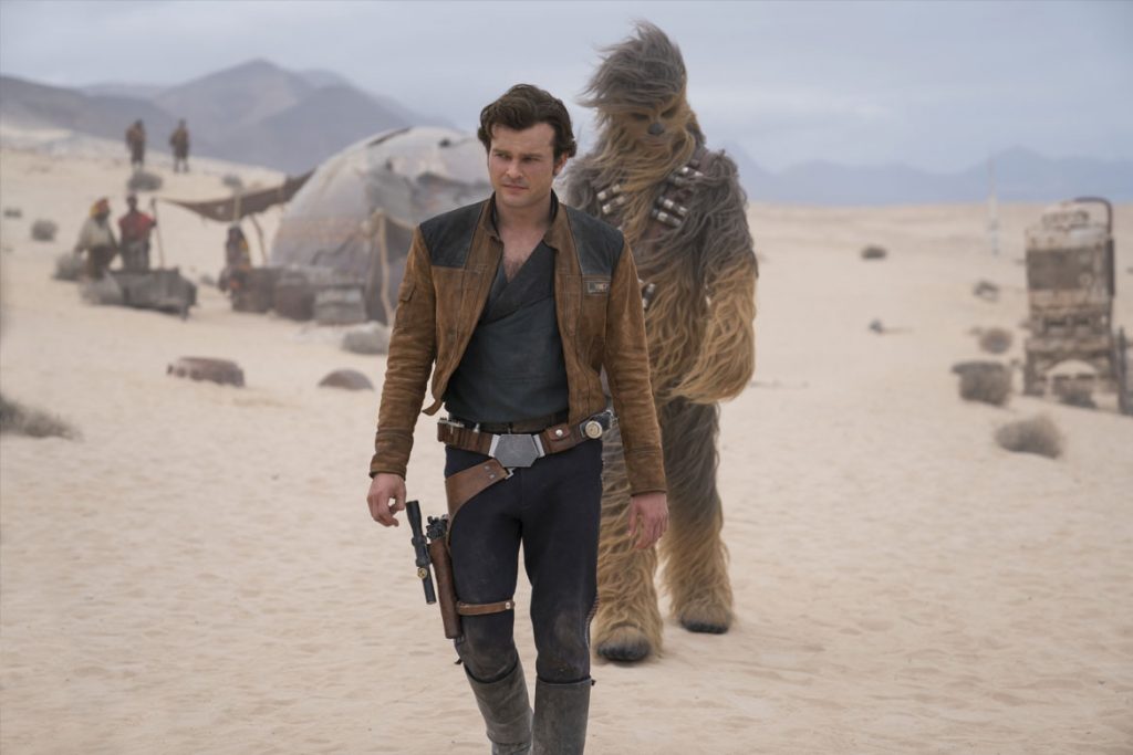 Alden Ehrenreich als Han Solo und Joonas Suotamo als Chewbacca in "SOLO: A STAR WARS STORY" (Foto: Jonathan Olley - Copyright: 2018 Lucasfilm Ltd.)