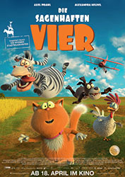 "Die sagenhaften Vier" Filmplakat (© Universum Film)