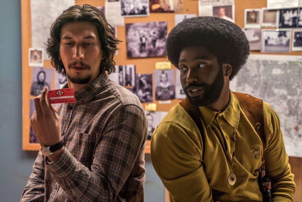 "BlacKkKlansman" (© 2018 FOCUS FEATURES LLC. ALL RIGHTS RESERVED.)