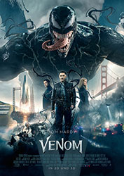 "Venom" Filmplakat (© 2018 Sony Pictures Entertainment Deutschland GmbH)