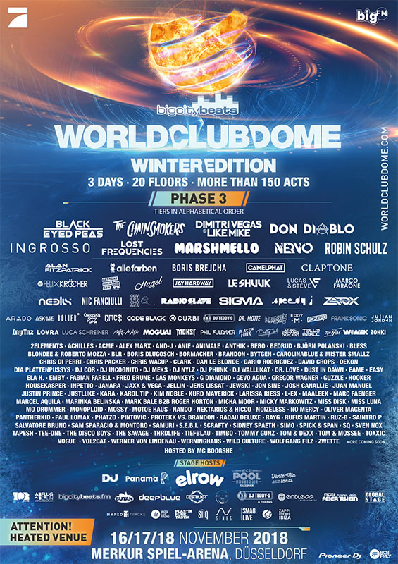 World Club Dome Winter Edition 2018