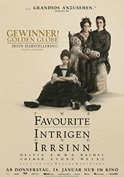 "The Favourite – Intrigen und Irrsinn" Filmplakat (© 2018 Twentieth Century Fox)