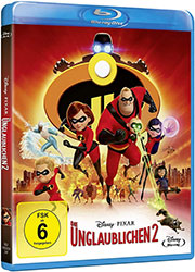 "Die Unglaublichen 2" Blu-ray Cover (© 2019 Disney•Pixar. All Rights Reserved.)