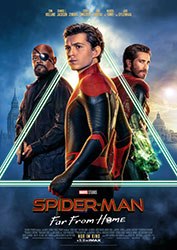 "Spider-Man: Far From Home" Filmplakat (© 2019 Sony Pictures Entertainment Deutschland GmbH)