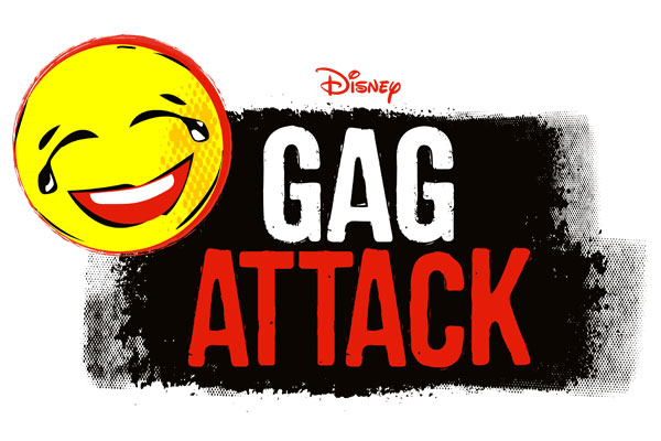 "Gag Attack" Logo (© Disney)