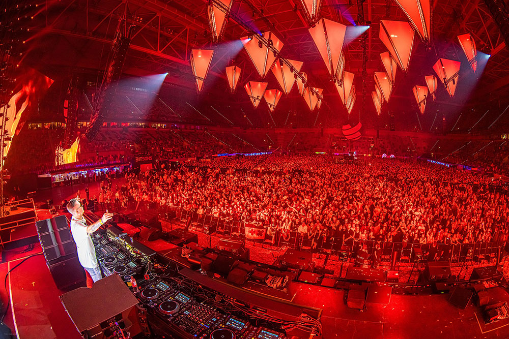 Robin Schulz bei der BigCityBeats WORLD CLUB DOME Winter Edition 2020 (© Ralph Larmann / BigCityBeats WORLD CLUB DOME)