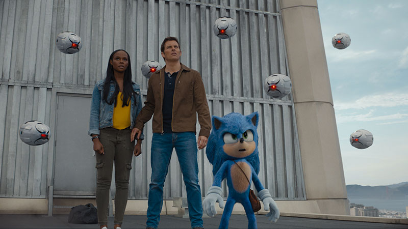"Sonic the Hedgehog" Szenenbild (© 2019 Paramount Pictures Corporation)