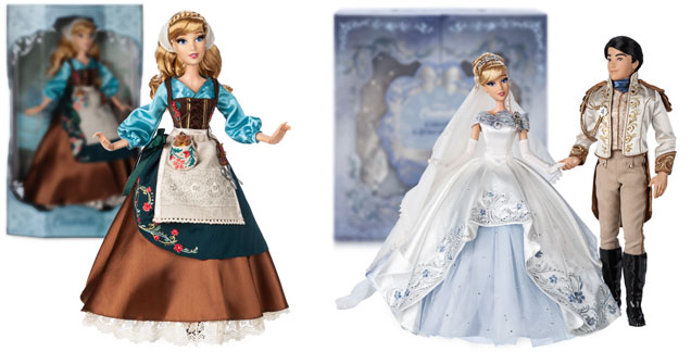 shopDisney Cinderella und Prinz Puppen in limitierter Edition