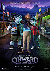 "Onward: Keine halben Sachen" Filmplakat (© 2020 Disney/Pixar. All Rights Reserved.)