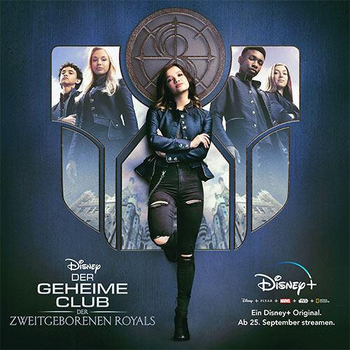 Der geheime Club der zweitgeborenen Royals“ starten auch viele andere beliebte Teenie Formate auf Disney+ (© Disney)