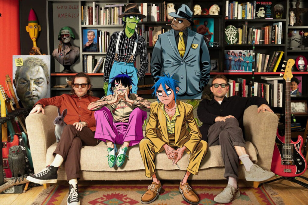 Gorillaz (© Warner Music)