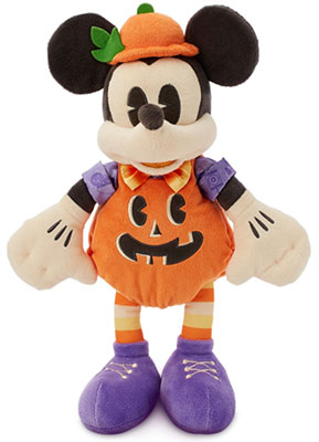 Micky Maus als Kürbis - Kuschelpuppe (© Disney)