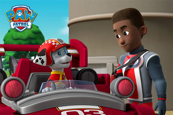 "Paw Patrol: Ready Race Rescue – Rasend schnelle Rettung" Szenenbild (© Paramount Pictures. Alle Rechte vorbehalten.)