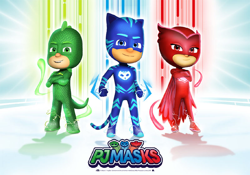 PJ Masks – Pyjamahelden (© Frog Box/Entertainment One UK Limited/Disney)