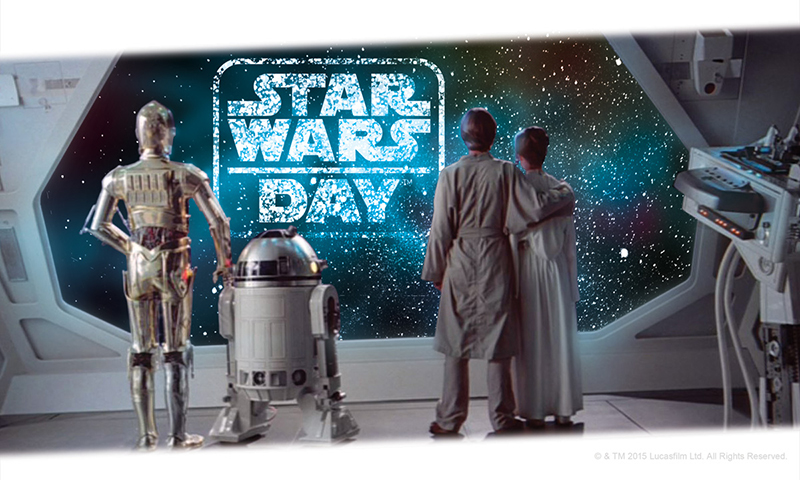 Star Wars Day (© & TM Lucasfilm Ltd.)