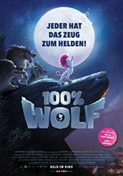 "100% Wolf" Filmplakat (© 2021 Constantin Film Verleih GmbH)