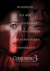 "Conjuring 3: Im Bann des Teufels" Filmplakat (© 2021 Warner Bros. Entertainment Inc. All Rights Reserved.)