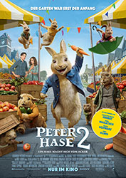 "Peter Hase™ 2 - Ein Hase macht sich vom Acker" Filmplakat (© 2020 Sony Pictures Entertainment Deutschland GmbH)