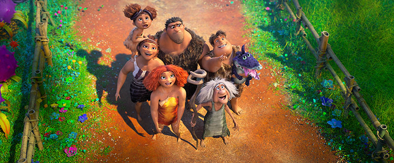 "Die Croods – Alles auf Anfang" Szenenbild (© 2020 DreamWorks Animation LLC. All Rights Reserved.)