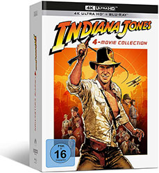 "Indiana Jones 4-Movie Collection" (© 2021 Paramount Pictures. Alle Rechte vorbehalten.)