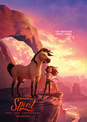 "Spirit – Frei und ungezähmt" Filmplakat (© 2021 DreamWorks Animation LLC. All Rights Reserved.)