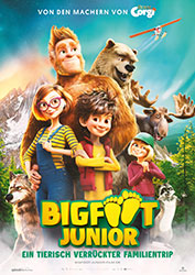 "Bigfoot Junior - Ein tierisch verrückter Familientrip" Filmplakat (© Splendid Film GmbH)