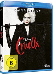 "Cruella" Blu-ray Cover (© 2021 Disney)