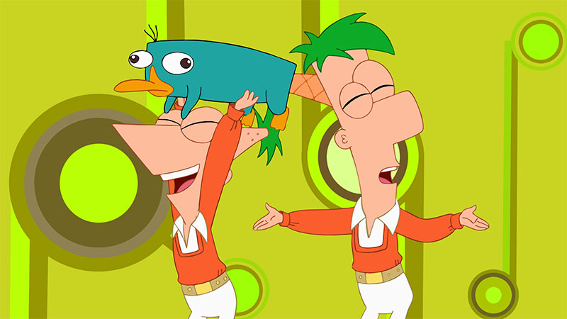 "Phineas und Ferb" Szenenbild (© Disney)