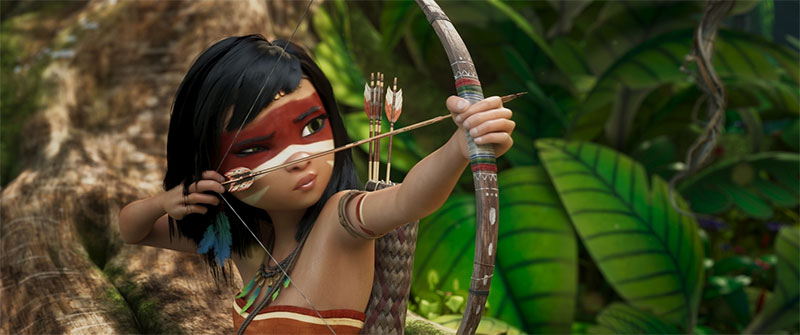 "Ainbo - Hüterin des Amazonas" Szenenbild (© EuroVideo Medien)