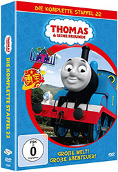 "Thomas & seine Freunde" – Staffel 22 DVD-Box (© justbridge entertainment GmbH)