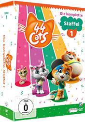 "44 Cats" Staffel 1 DVD-Box (© justbridge entertainment GmbH)