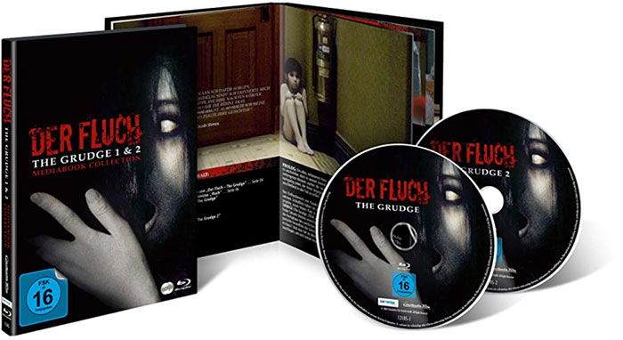 "Der Fluch - The Grudge 1 & 2" Mediabook (© justbridge entertainment GmbH)