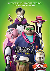 "Die Addams Family 2" Filmplakat (© 2021 Metro-Goldwyn-Mayer Pictures Inc. All Rights Reserved.)