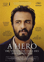"A Hero - Die verlorene Ehre des Herrn Soltani" Filmplakat (© Neue Visionen Filmverleih GmbH)