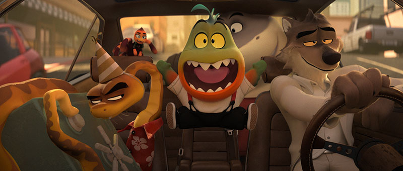 "Die Gangster Gang" Szenenbild (© 2022 DreamWorks Animation LLC. All Rights Reserved.)