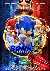 "Sonic the Hedgehog 2" Filmplakat (© Paramount Pictures)