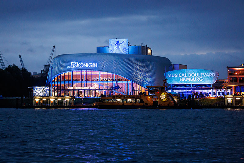 "Disneys DIE EISKÖNIGIN - Das Musical" Stage Theater an der Elbe (© Stage Entertainment)